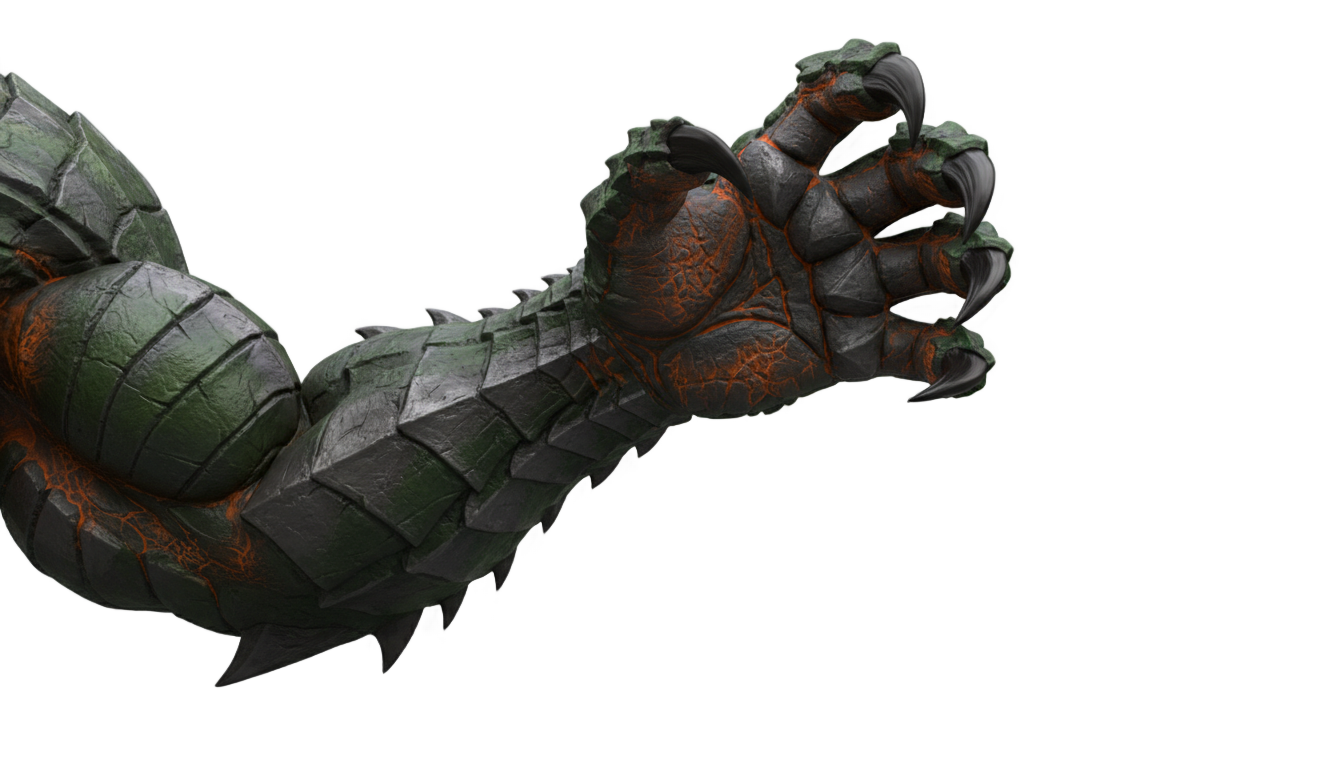 dragon claw png PNG transparent background