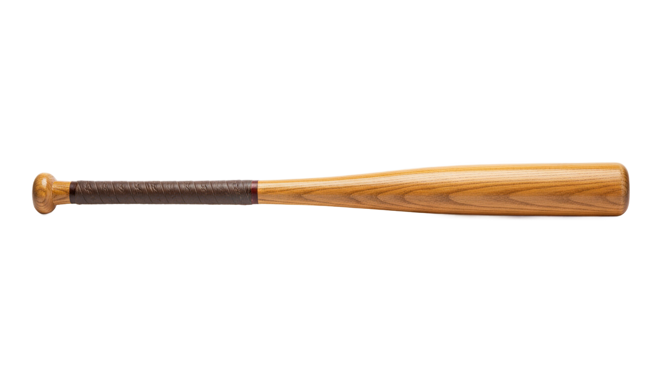 wooden baseball bat png PNG transparent background