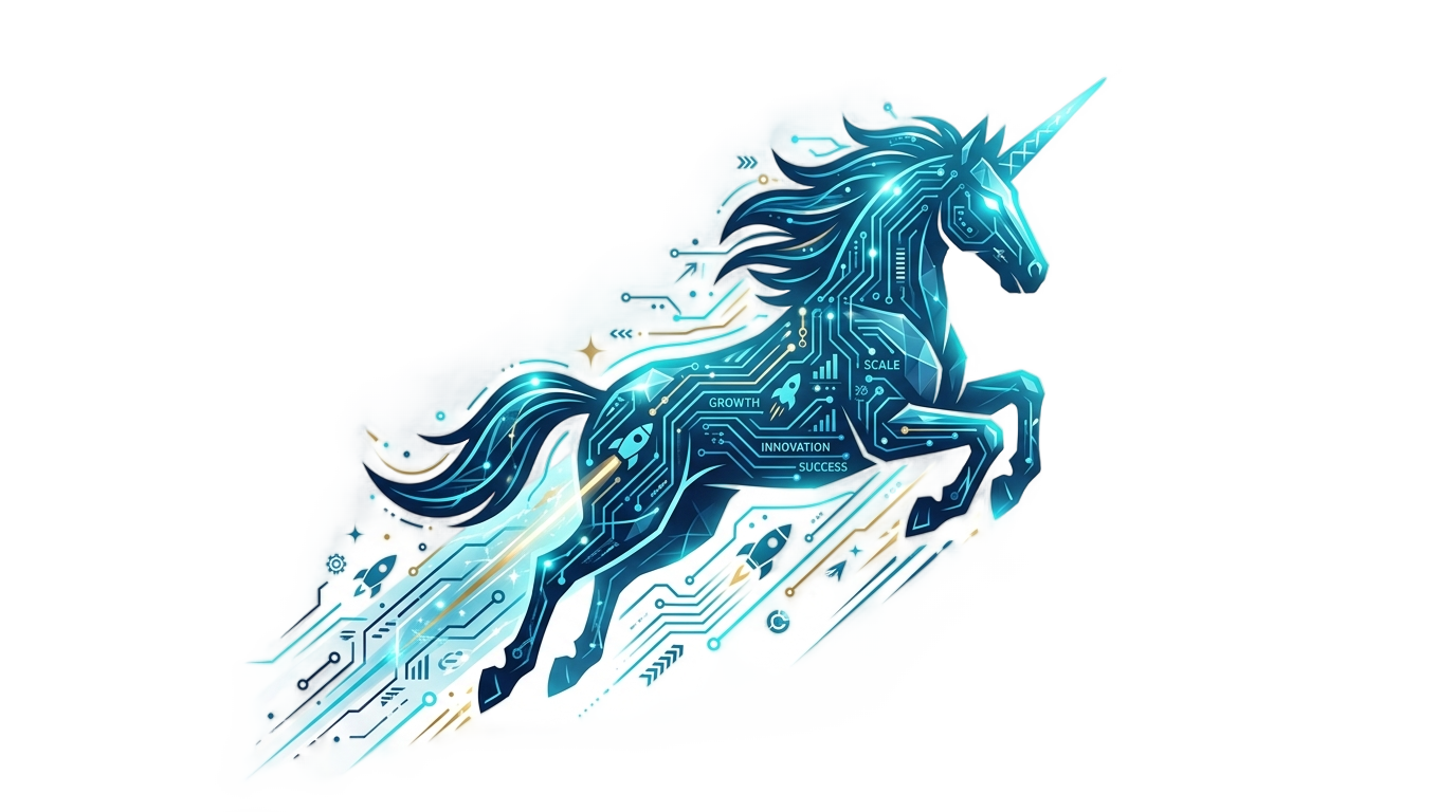 unicorn startup png PNG transparent background