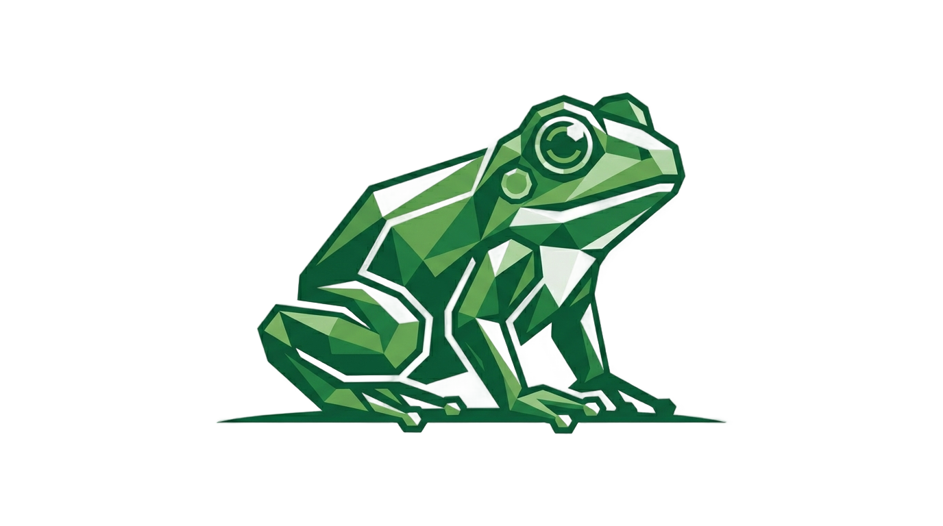 frog design logo png PNG transparent background