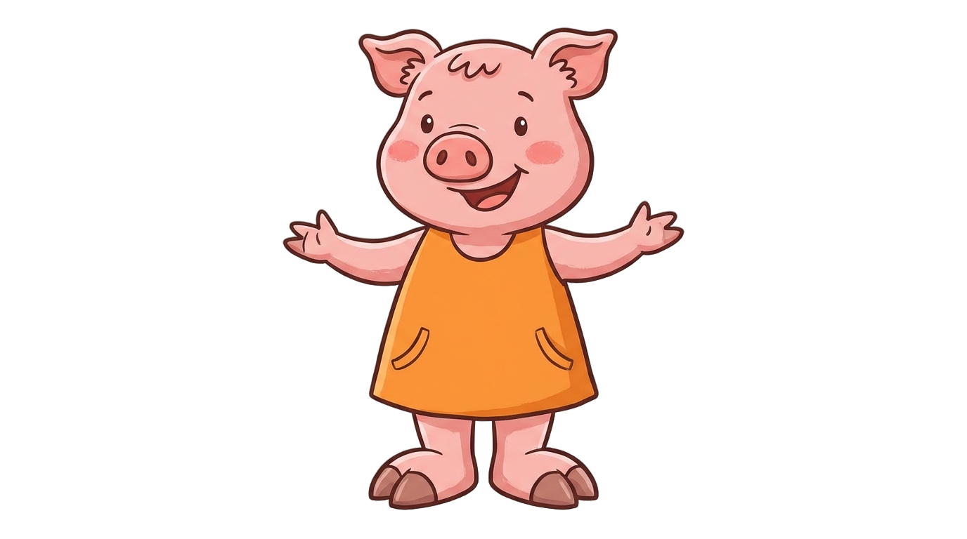 mommy pig png PNG transparent background