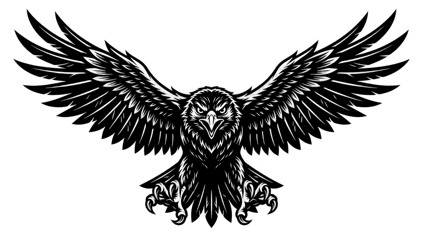 black hawk logo png PNG transparent background