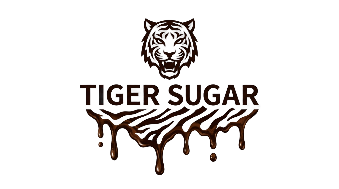tiger sugar logo png PNG transparent background