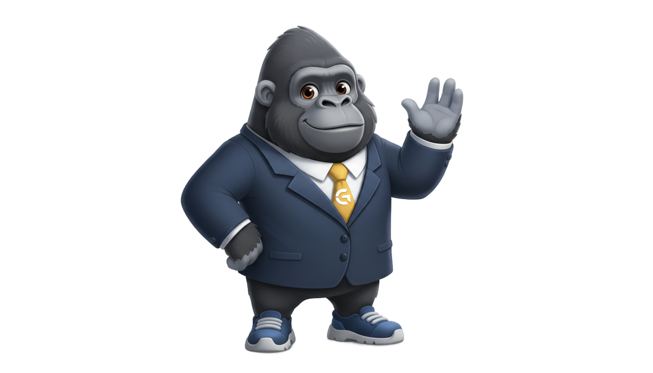 animal company gorilla png PNG transparent background