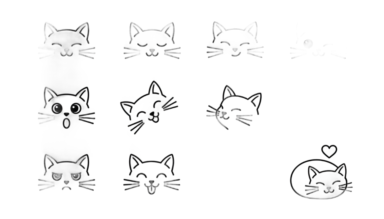 cat icons png PNG transparent background