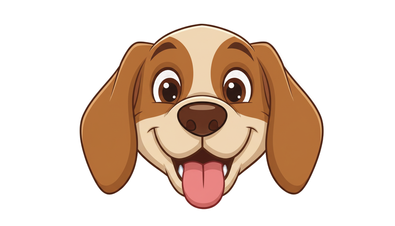 dog emoji png PNG transparent background