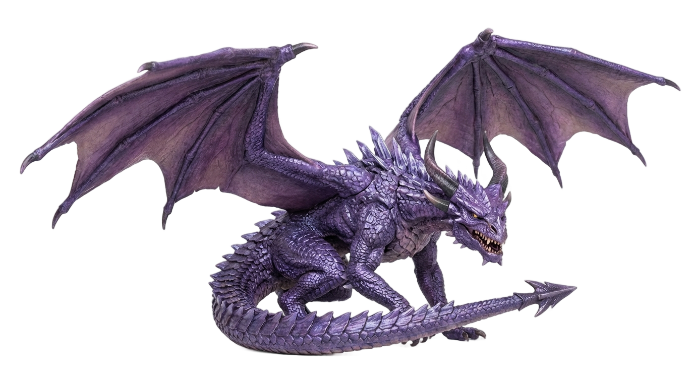 purple dragon png PNG transparent background