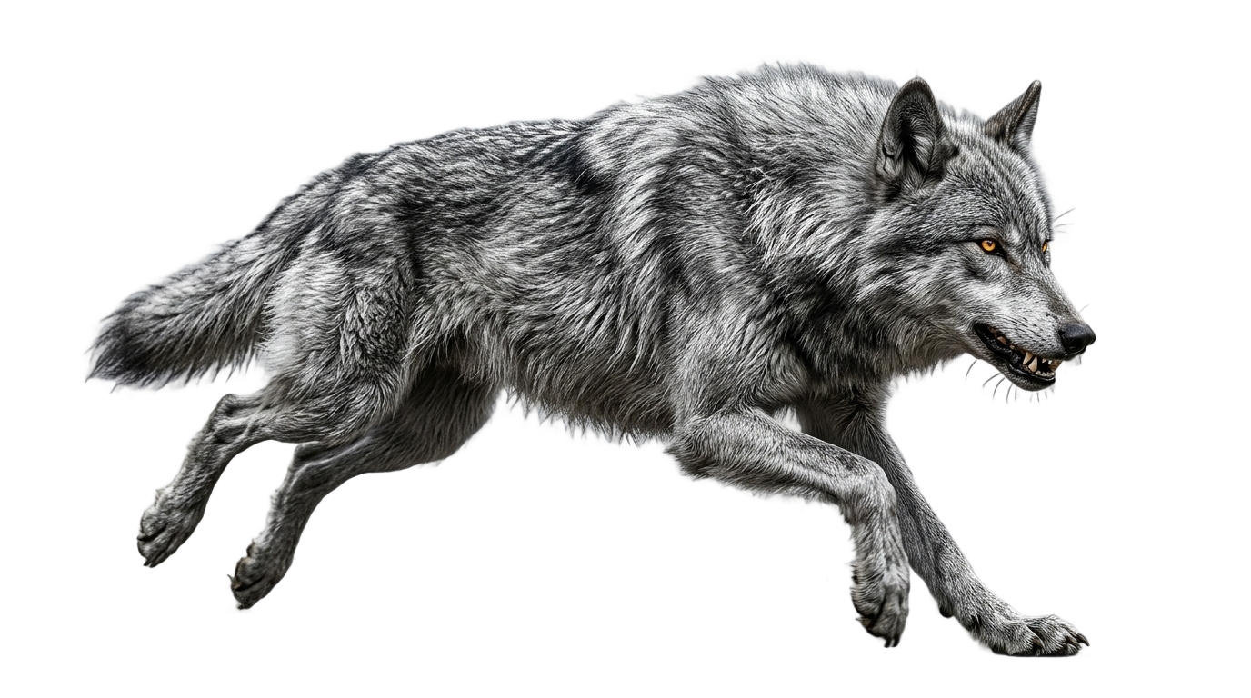 silver wolf sticker png PNG transparent background