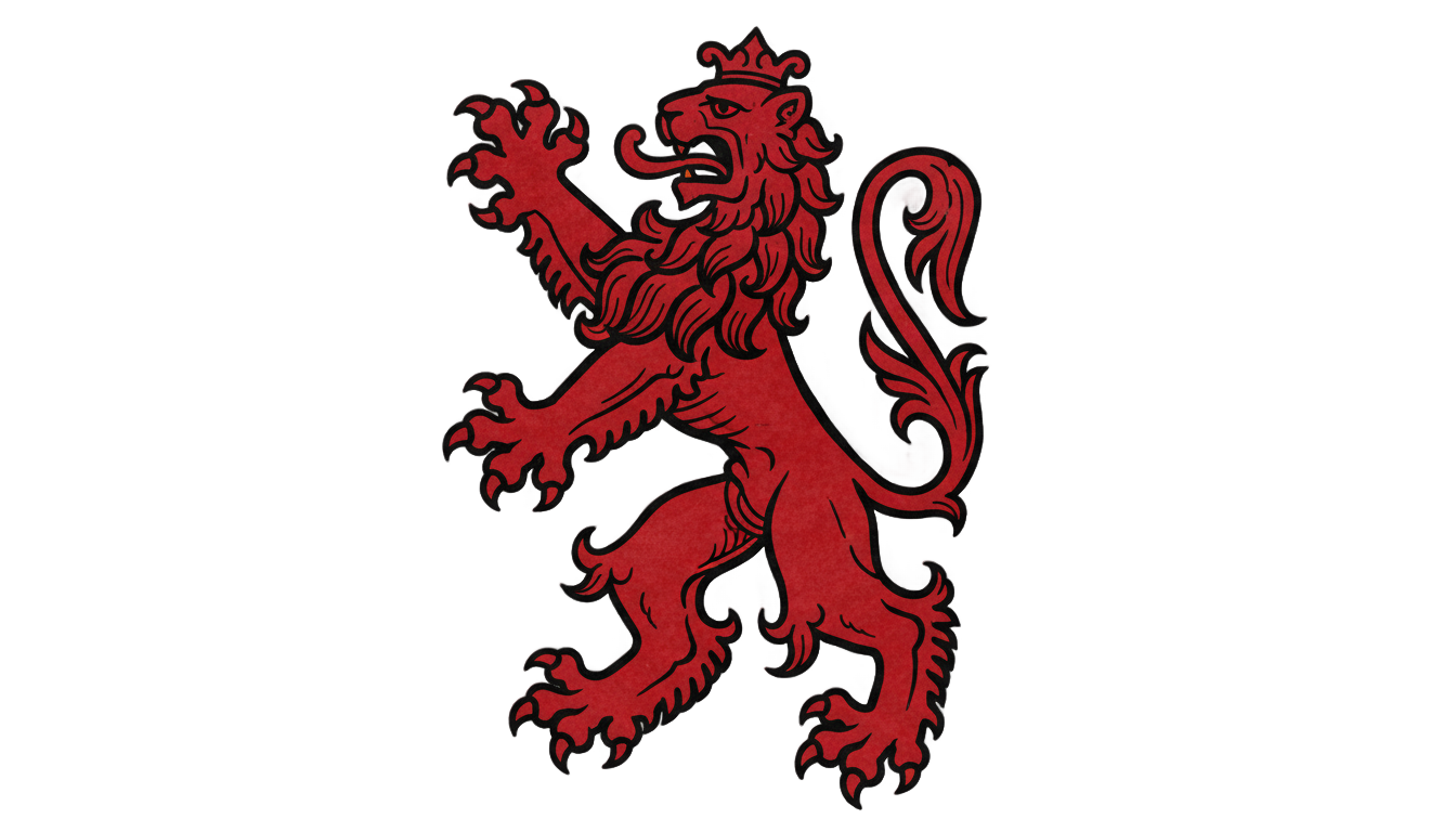 heraldic lion png PNG transparent background