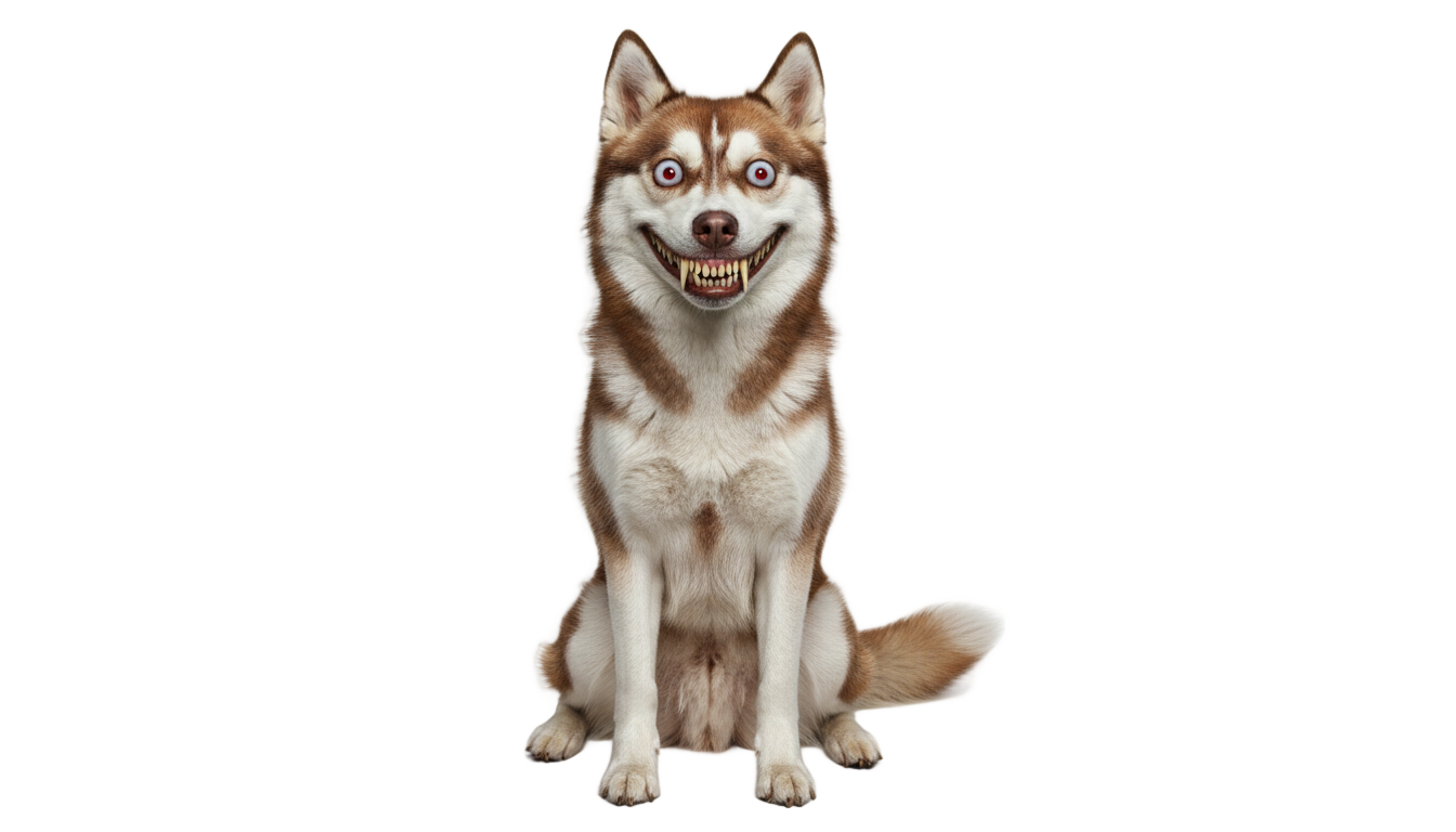 smile dog original photo png PNG transparent background