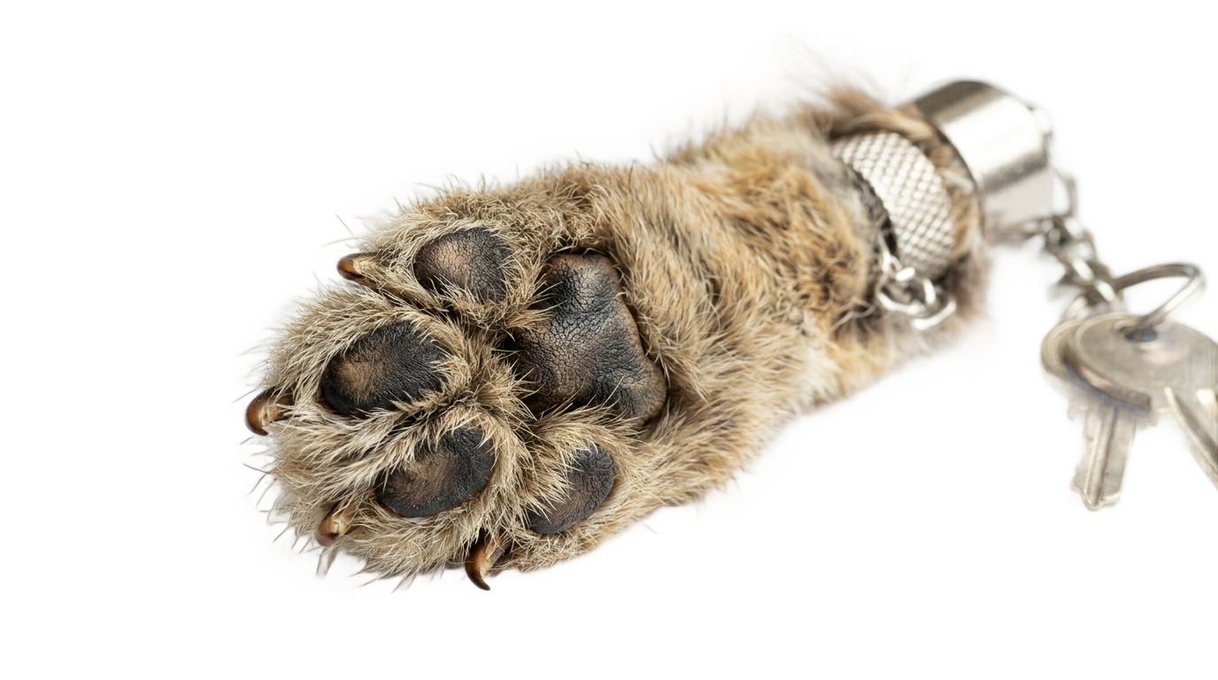 rabbit foot png PNG transparent background