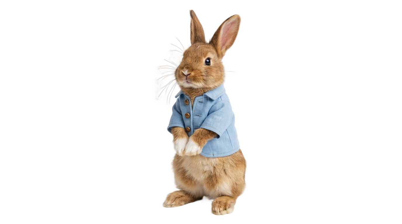 peter rabbit movie png PNG transparent background