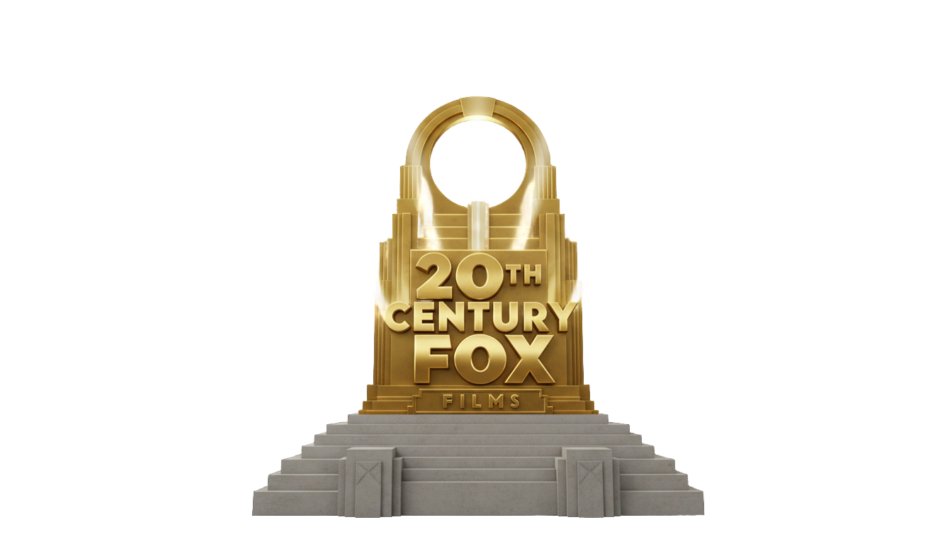 gold 20th century fox logo png PNG transparent background