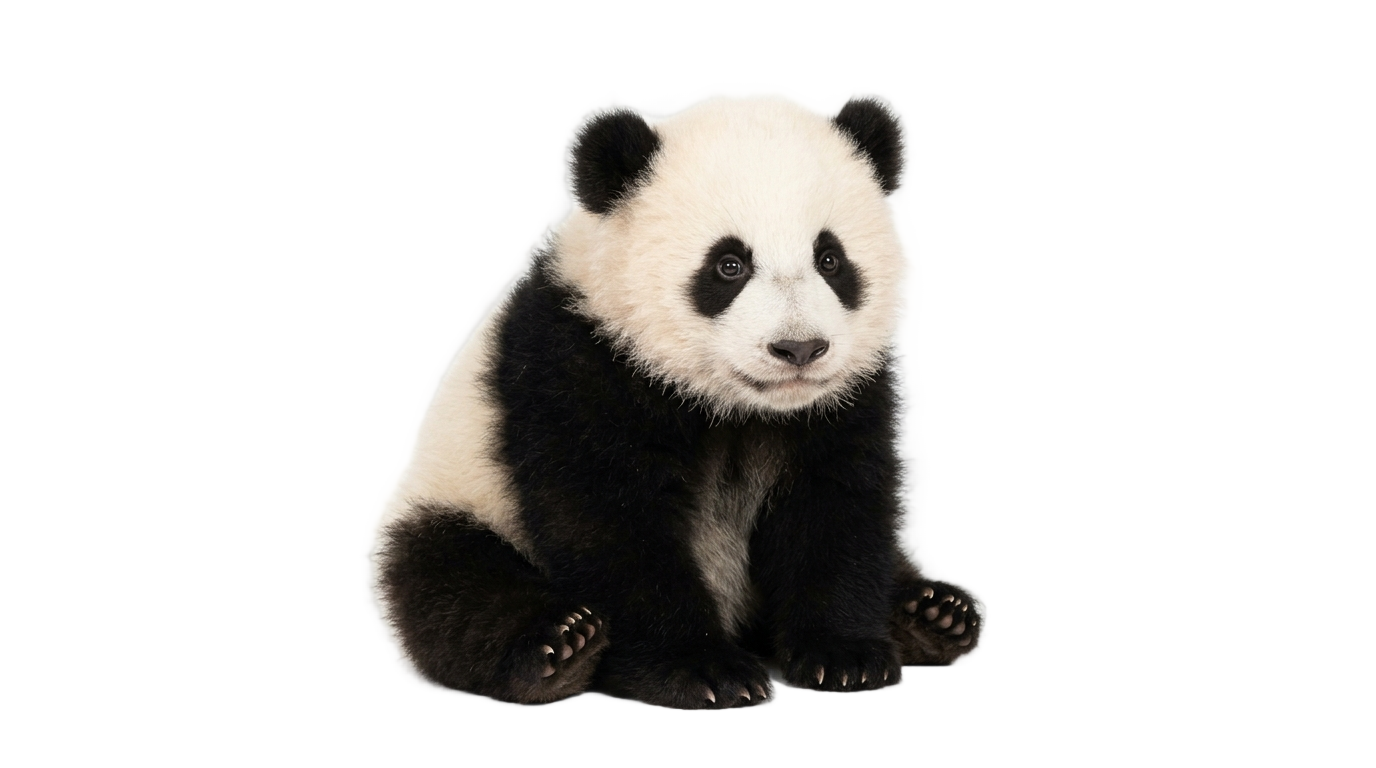 ursinho panda png PNG transparent background