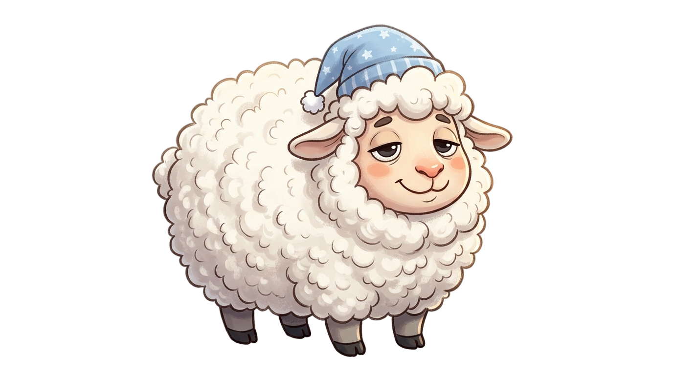 serta sheep png PNG transparent background