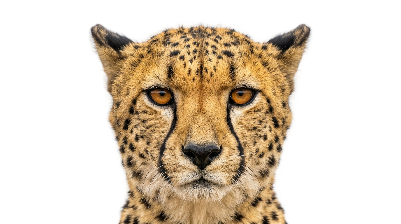 cheetah head png PNG transparent background