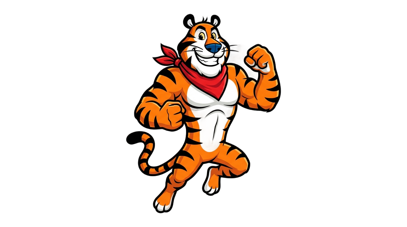 tony the tiger png PNG transparent background