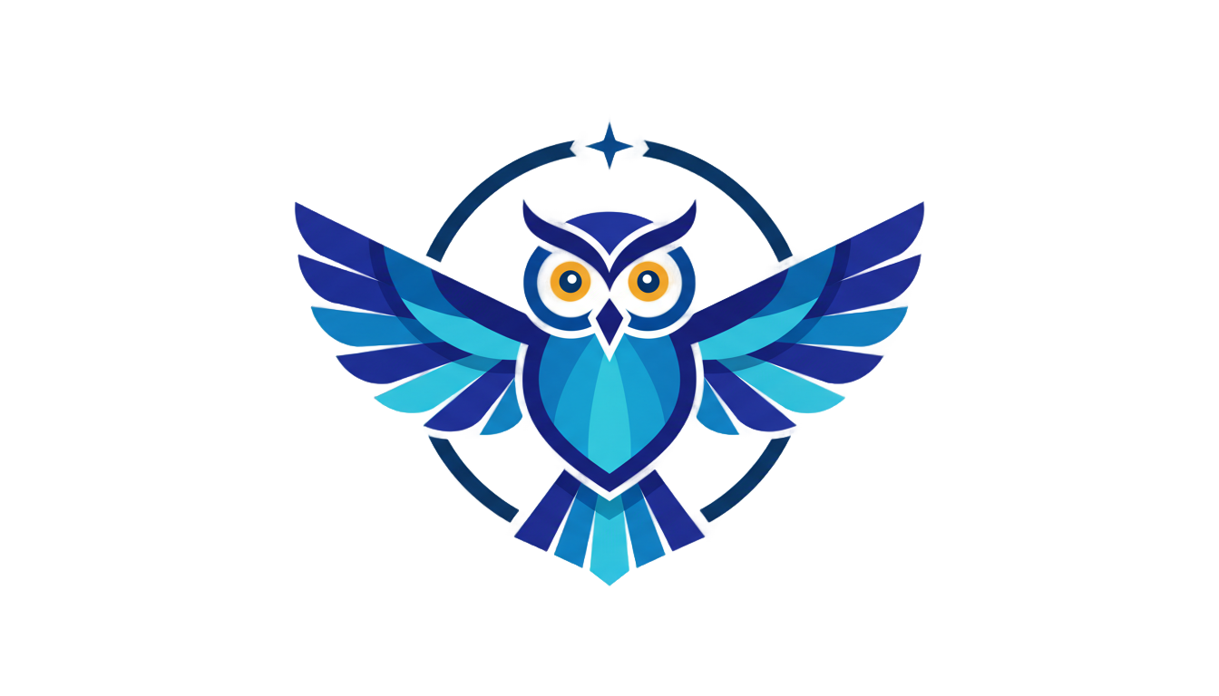 blue owl capital logo png PNG transparent background