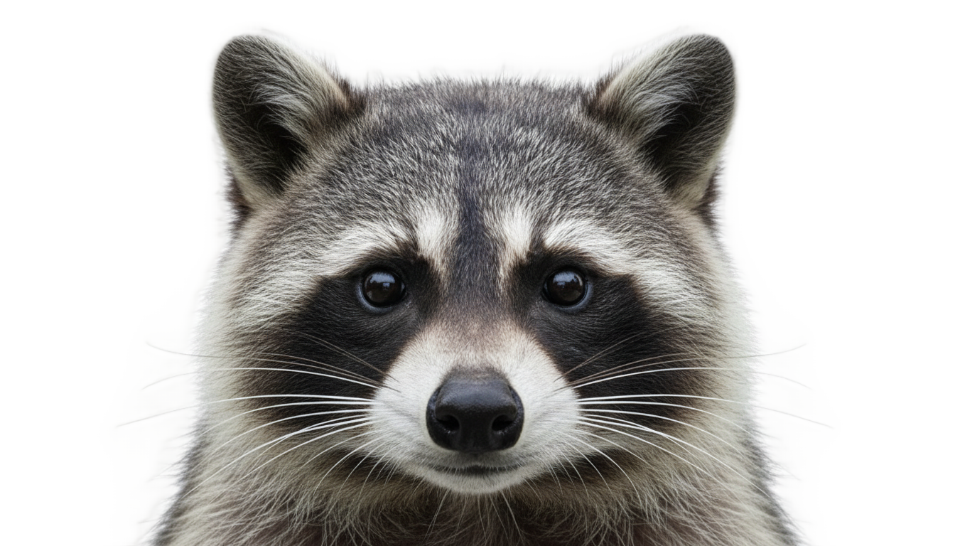 raccoon head png PNG transparent background