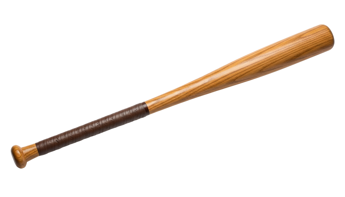 wooden baseball bat png PNG transparent background