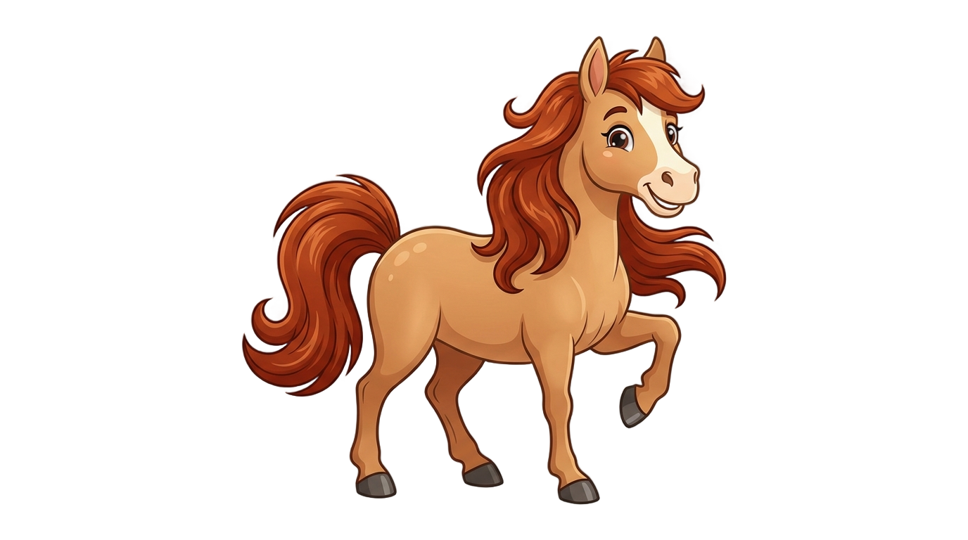 cute horse clipart png PNG transparent background