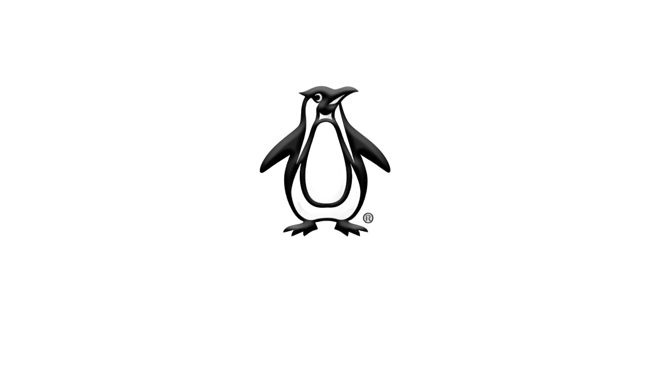 original penguin logo png PNG transparent background