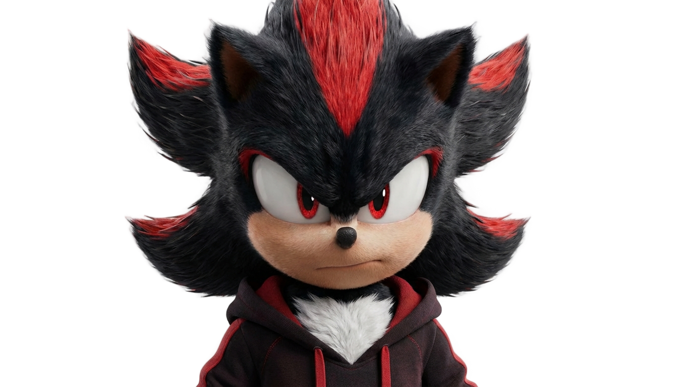 shadow the hedgehog head png PNG transparent background