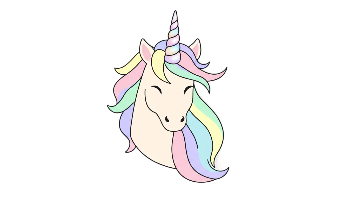 unicorn icon png PNG transparent background