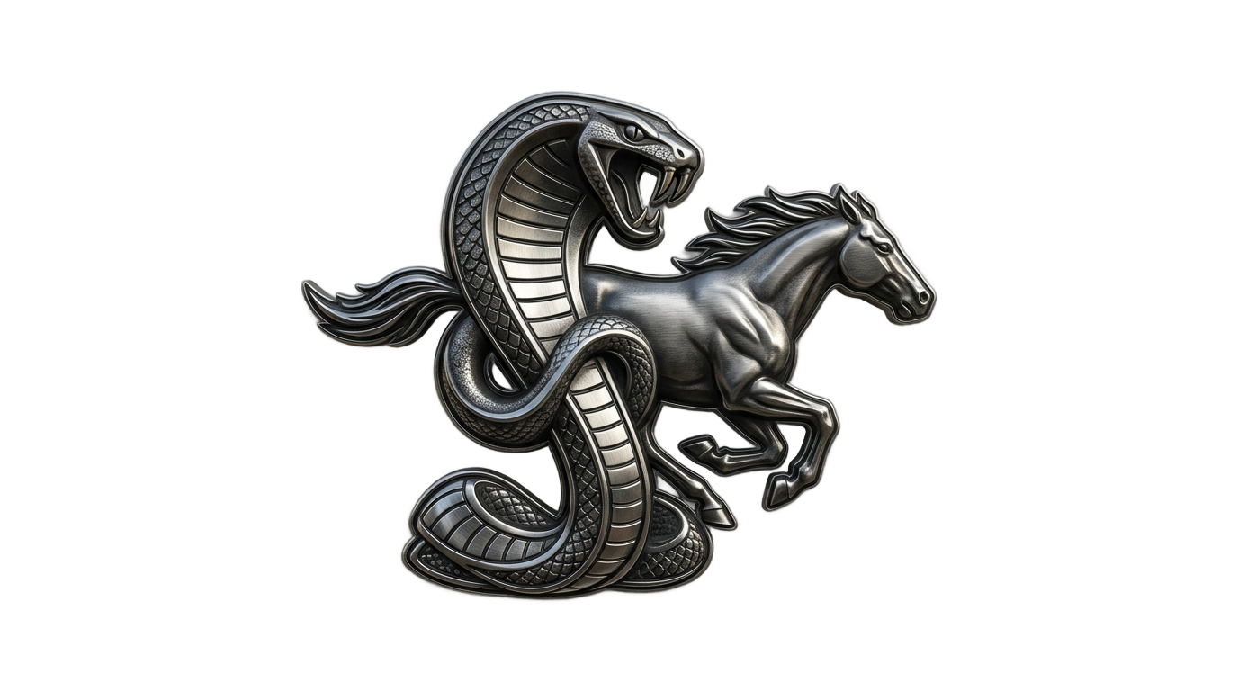 mustang snake logo png PNG transparent background