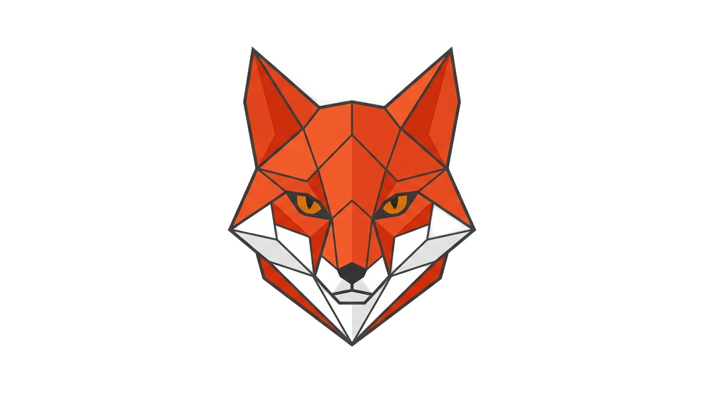 fox head logo png PNG transparent background