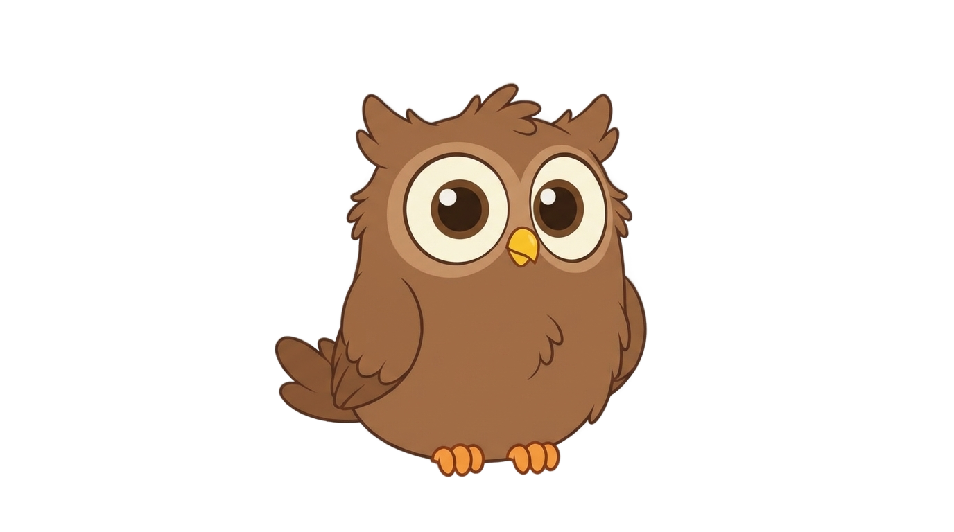 cute owl clipart png PNG transparent background