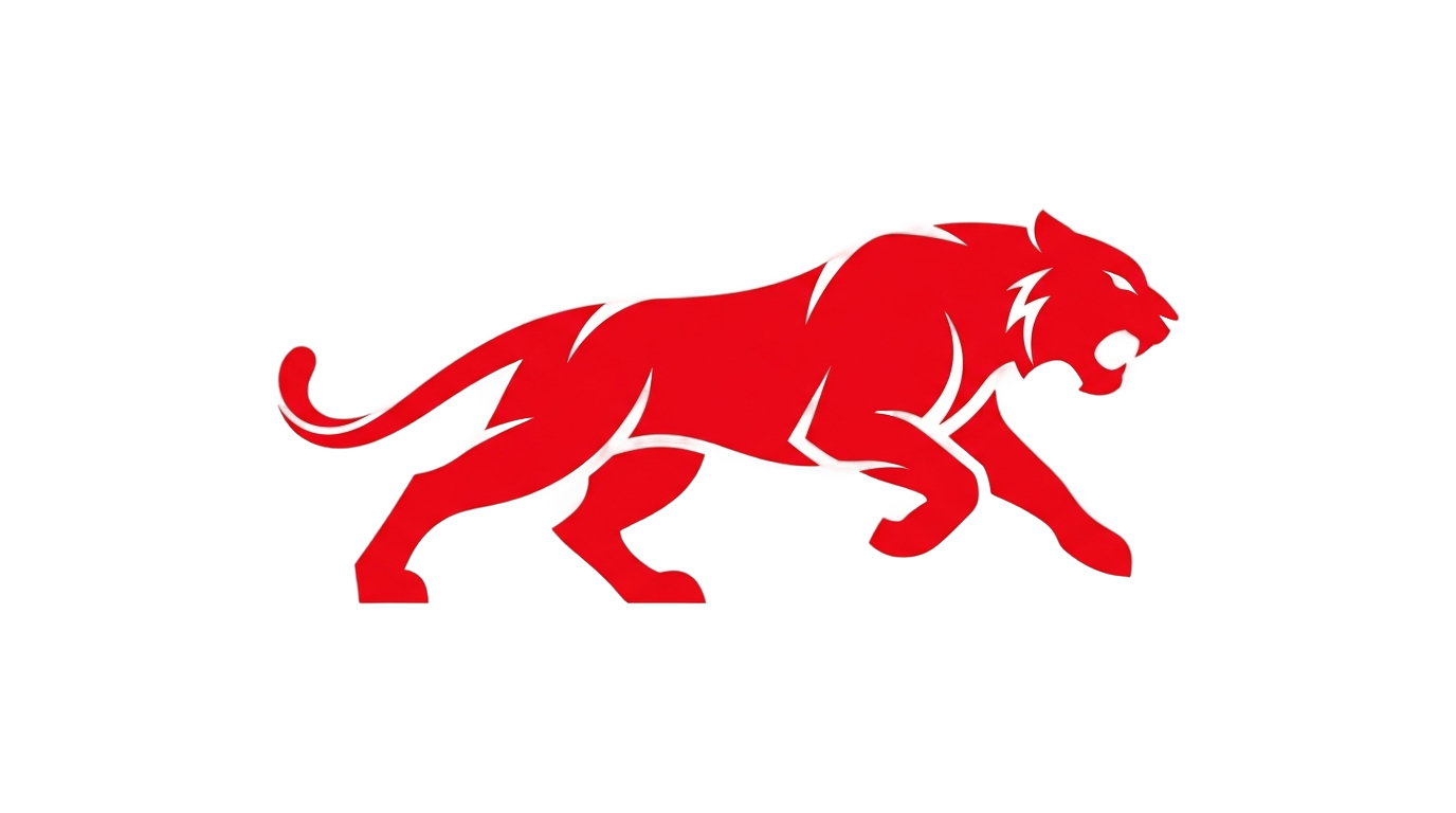 red tiger logo png PNG transparent background
