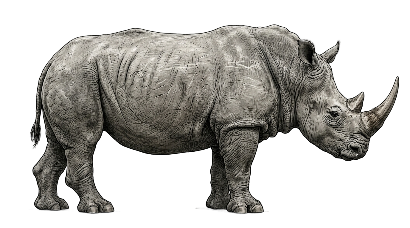 rhino print png transparent background PNG transparent background
