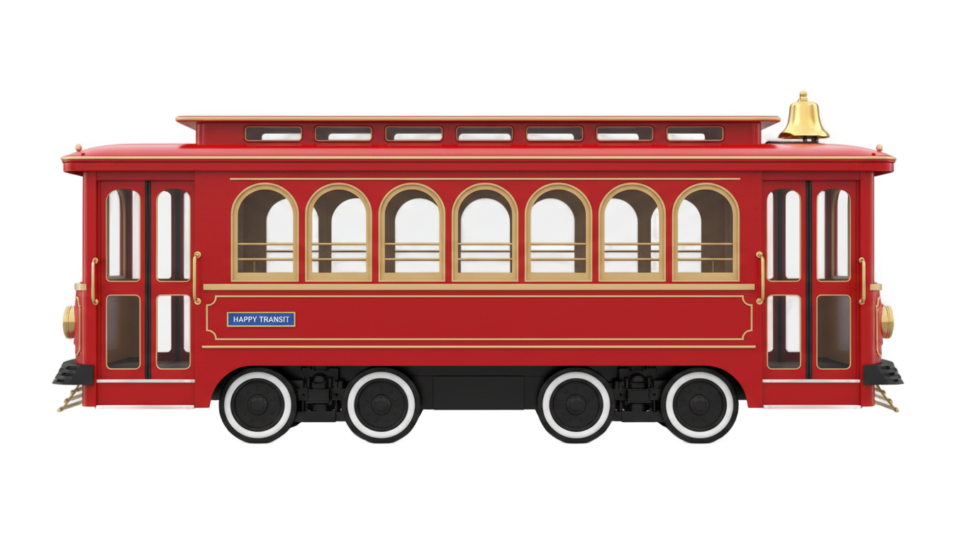 daniel tiger trolley png PNG transparent background