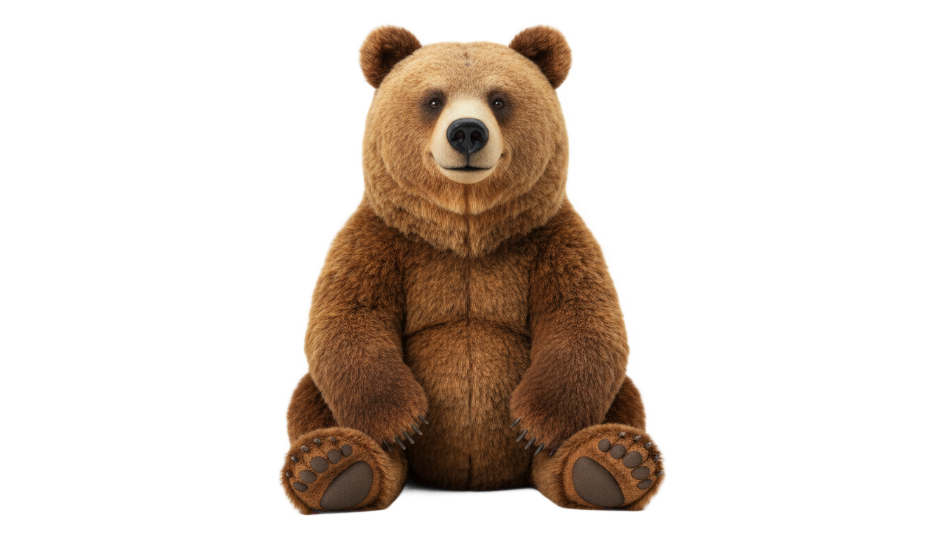 brown bear brown bear what do you see png PNG transparent background