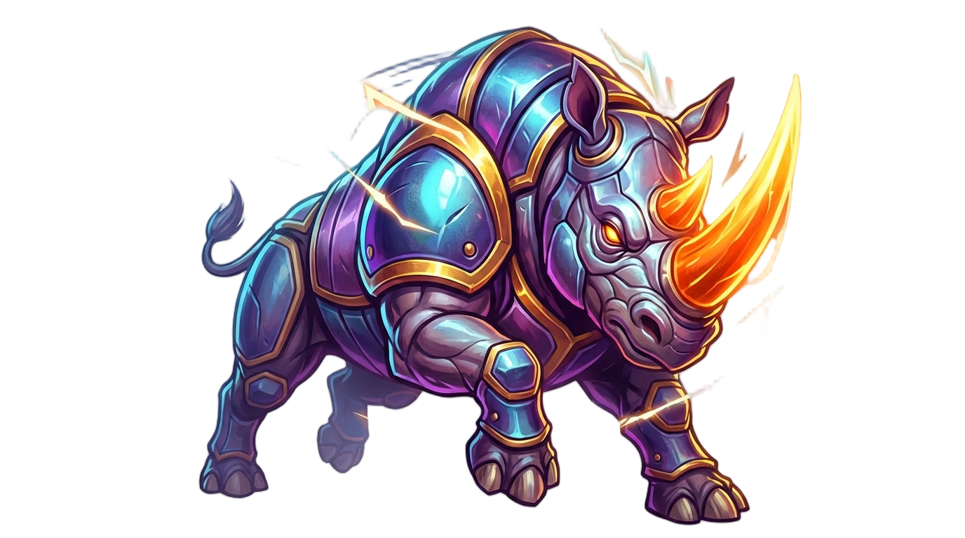 great rhino megaways slot png PNG transparent background