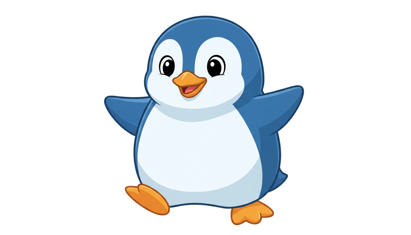 club penguin logo png PNG transparent background
