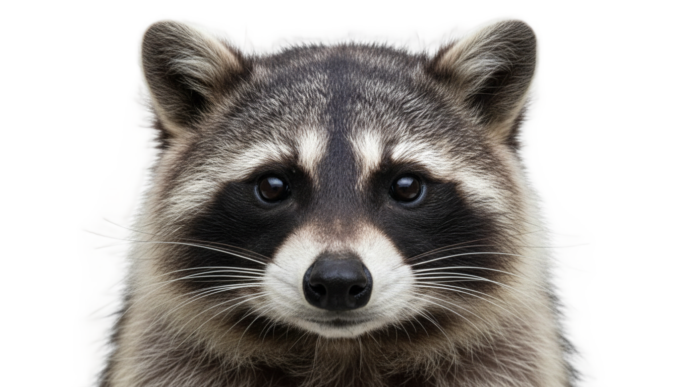 raccoon head png PNG transparent background