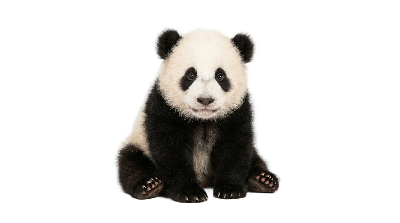 ursinho panda png PNG transparent background