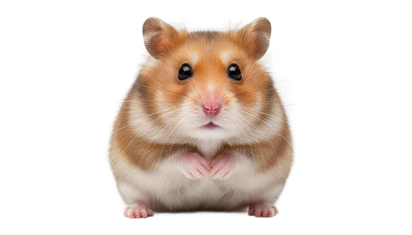 sad hamster meme png PNG transparent background