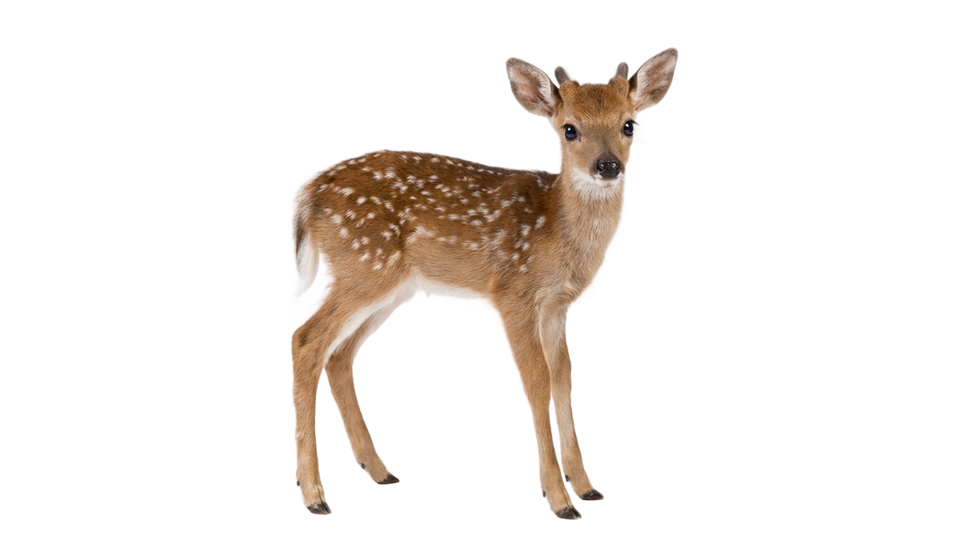 cute deer png PNG transparent background