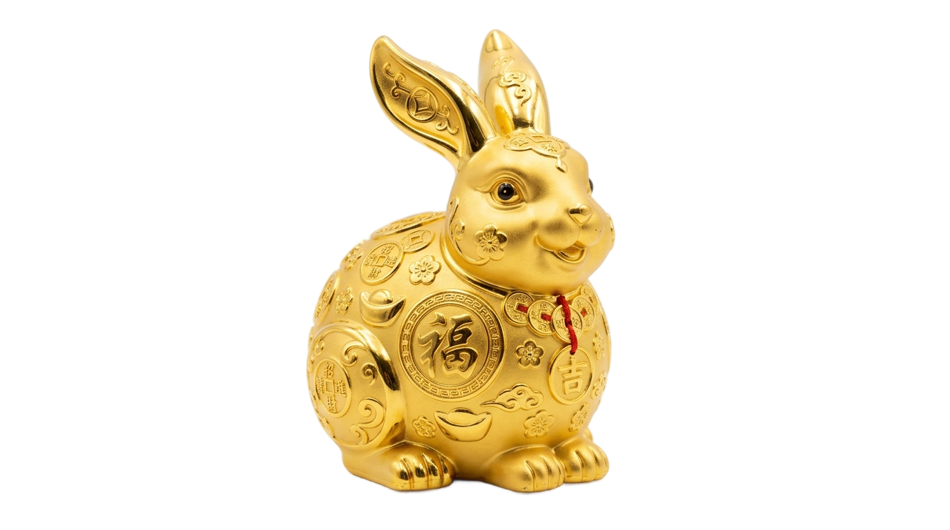 fortune rabbit png PNG transparent background