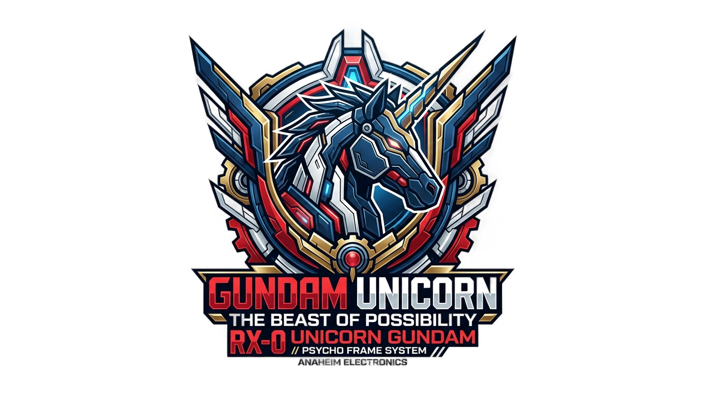 gundam unicorn logo png PNG transparent background