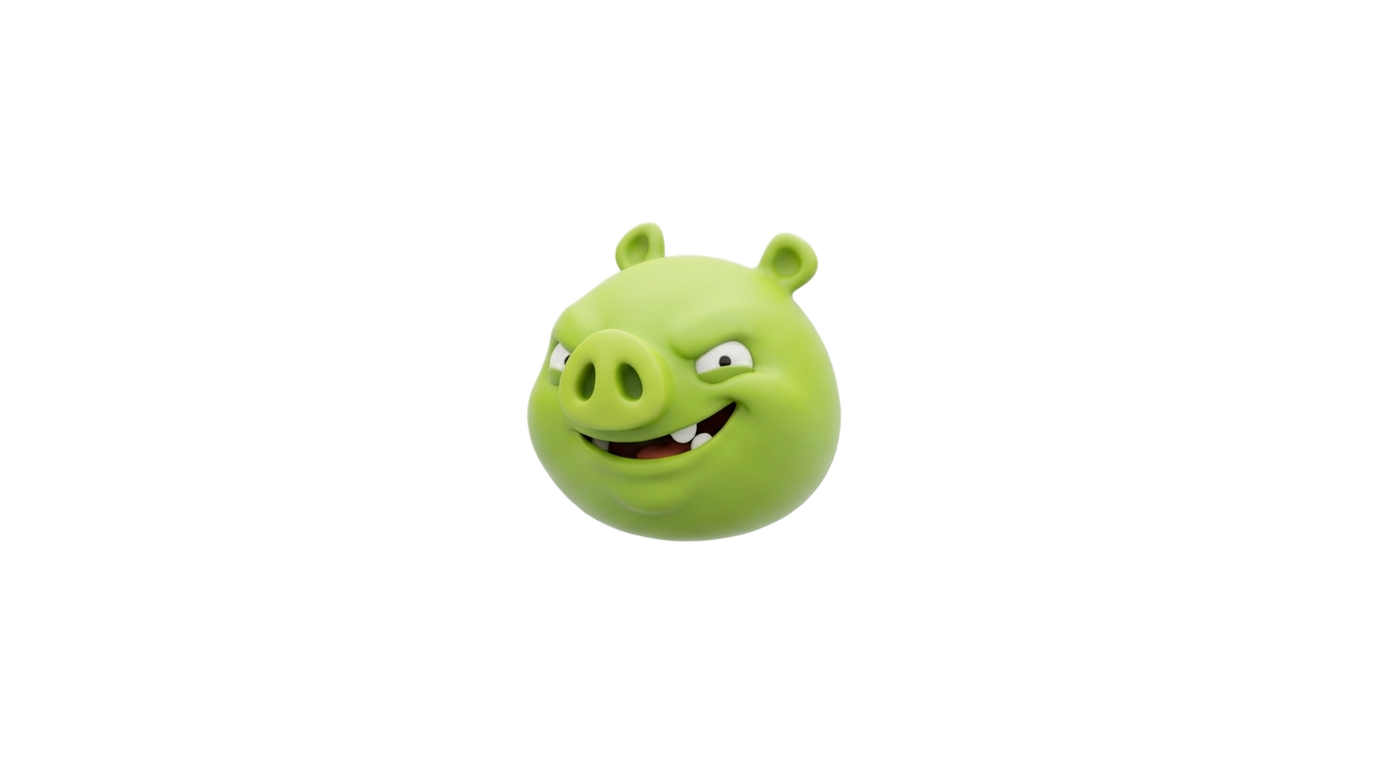 angry birds pig png PNG transparent background