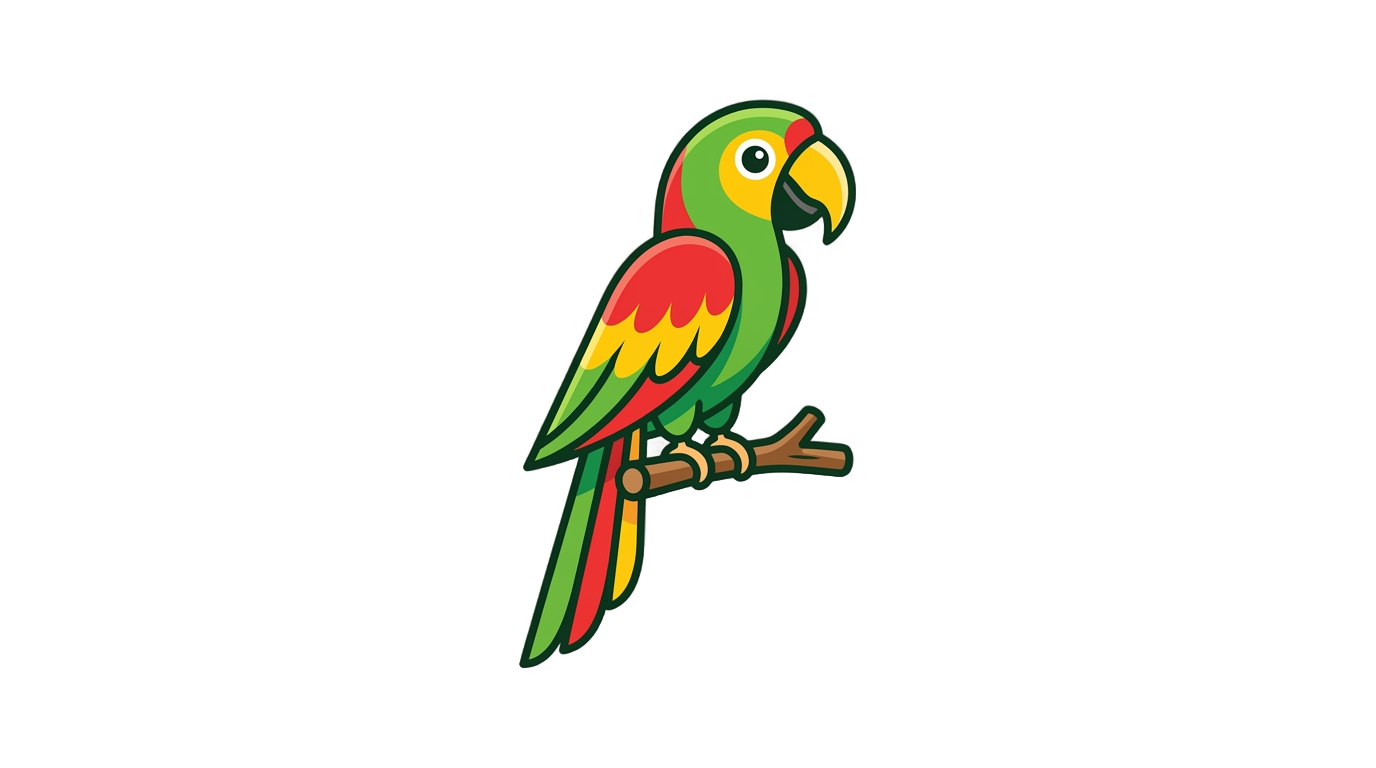 parrot icon png PNG transparent background