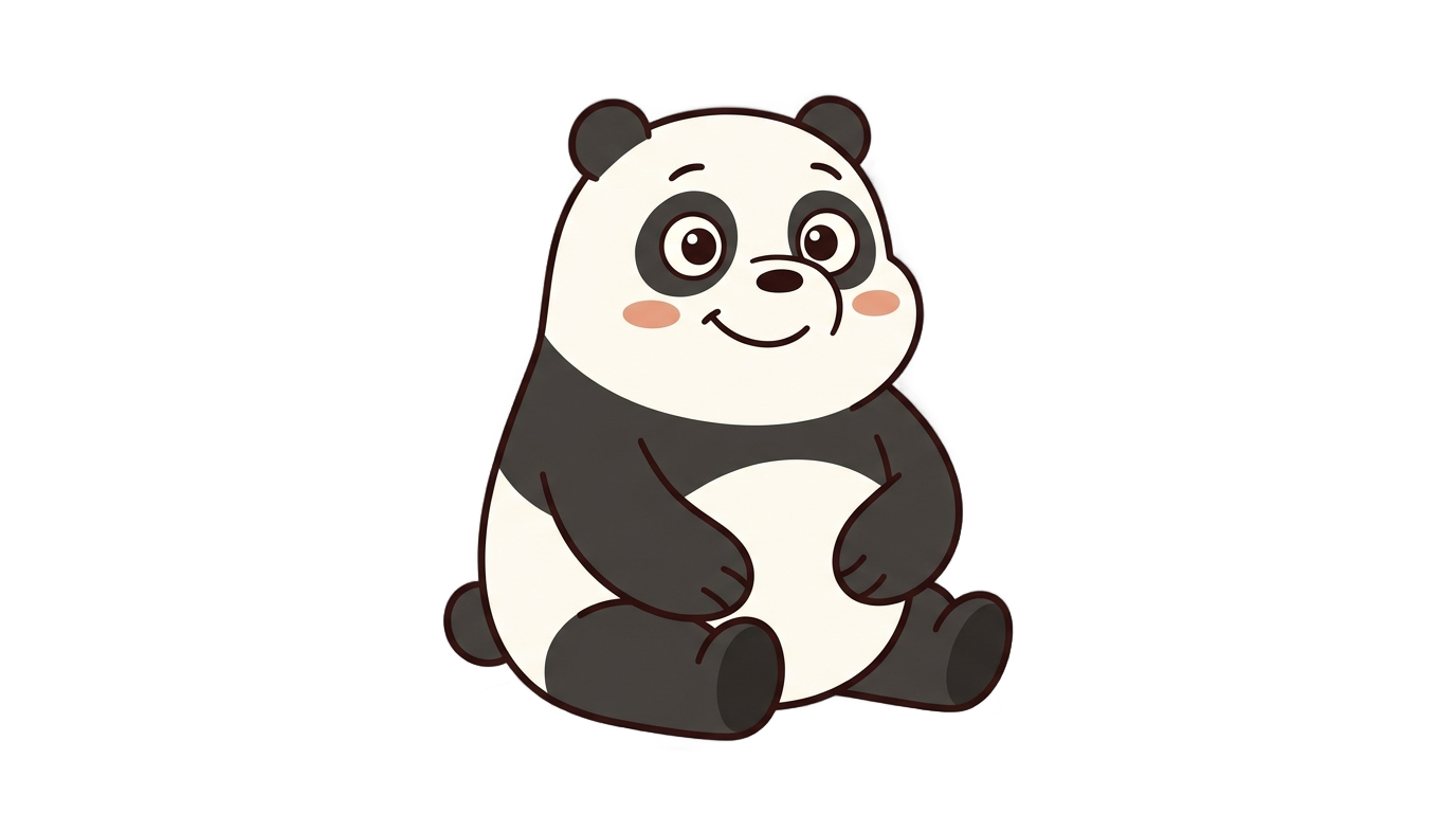 panda png escandalosos PNG transparent background