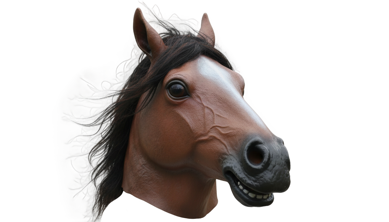 horse mask png PNG transparent background
