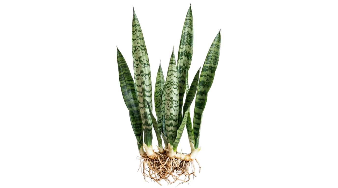 snake plant leaves png PNG transparent background