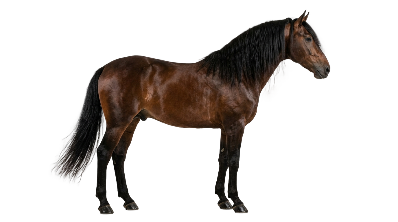 standing horse silhouette png PNG transparent background