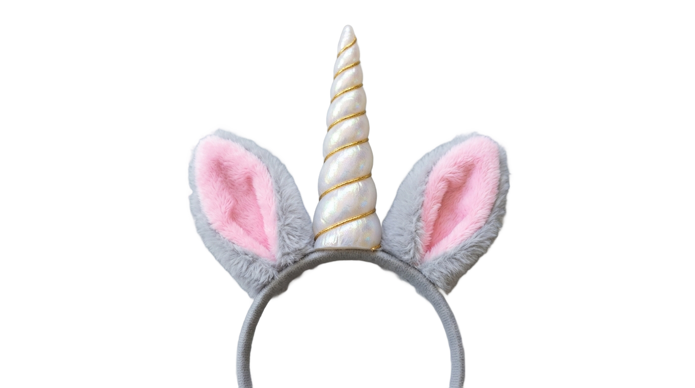 unicorn horn and ears png PNG transparent background